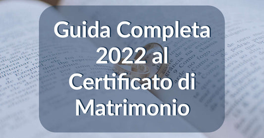 Certificato di matrimonio