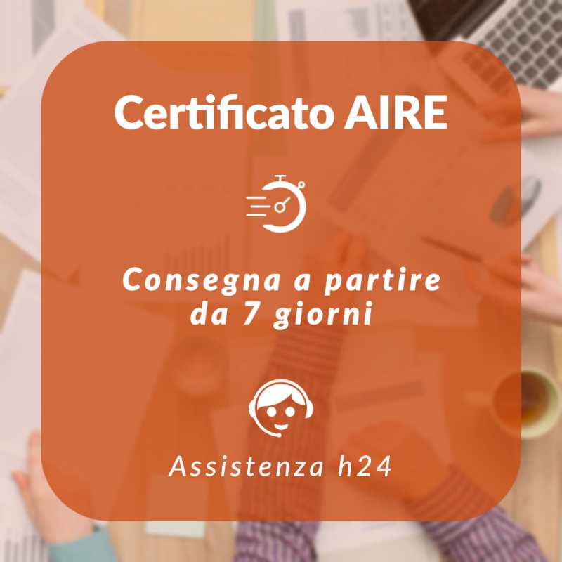 Certificado AIRE 